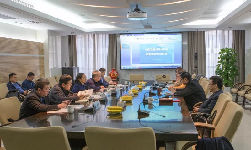 省政協(xié)常委、副秘書(shū)長(zhǎng)王琳到集團(tuán)調(diào)研指導(dǎo)